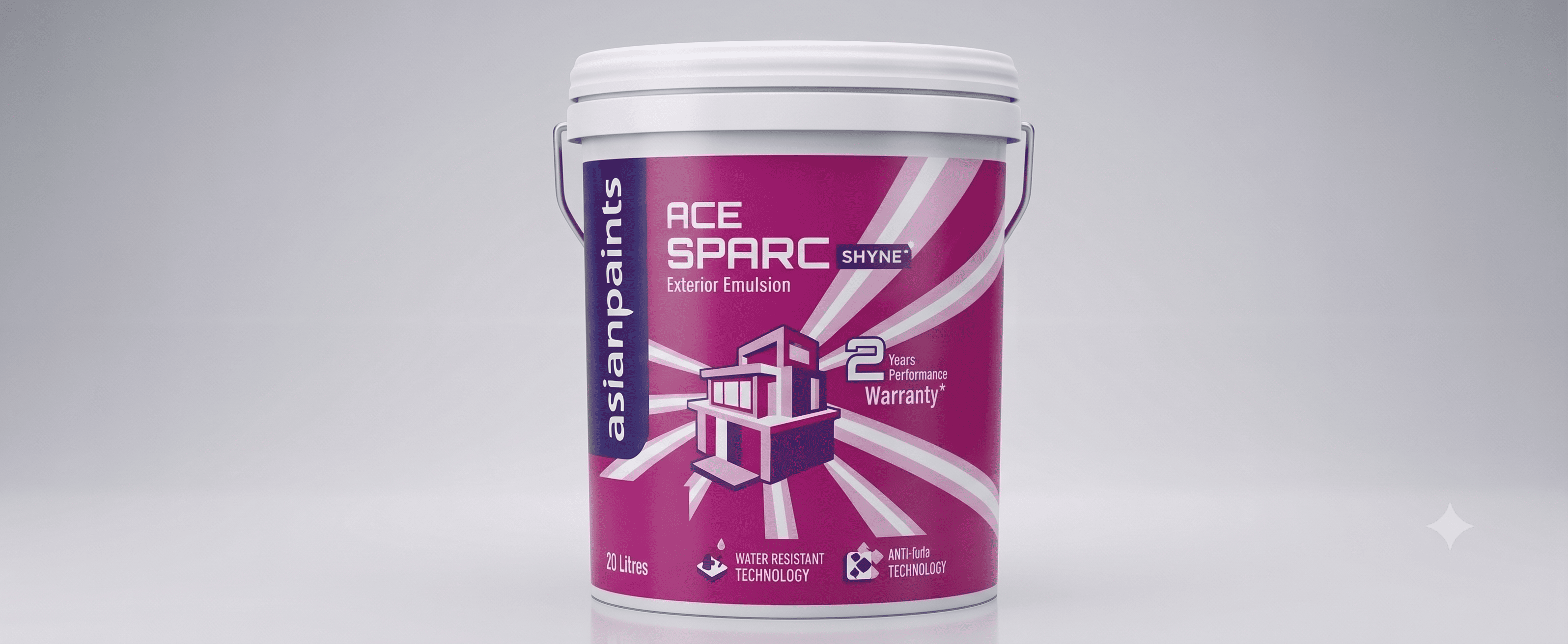 Asian Paints ACE SPARK SHYNE Exterior Emulsion